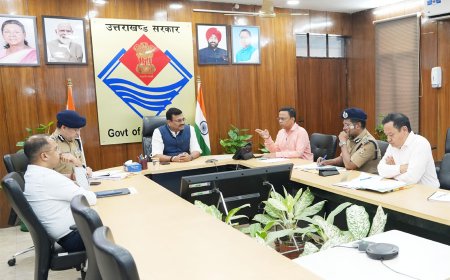 मुख्य सचिव ने प्रदेश के धार्मिक स्थलों की सुरक्षा को लेकर वरिष्ठ अधिकारियों के साथ की अहम बैठक