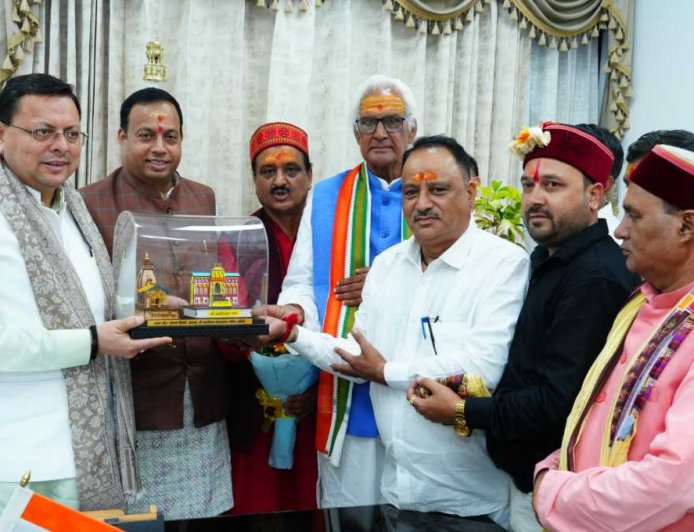 मुख्यमंत्री पुष्कर सिंह धामी से बद्री-केदार मंदिर समिति के प्रतिनिधिमंडल की महत्वपूर्ण बैठक
