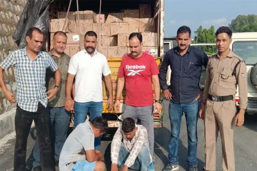 उत्तराखंड पंचायत चुनाव से पहले एसटीएफ की कार्रवाई, 233 पेटी अवैध अंग्रेजी शराब बरामद