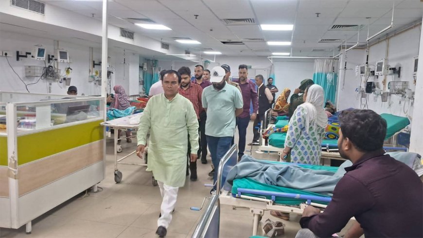 अस्पताल परिसर में सफाई की स्थिति को और बेहतर करने के निर्देश