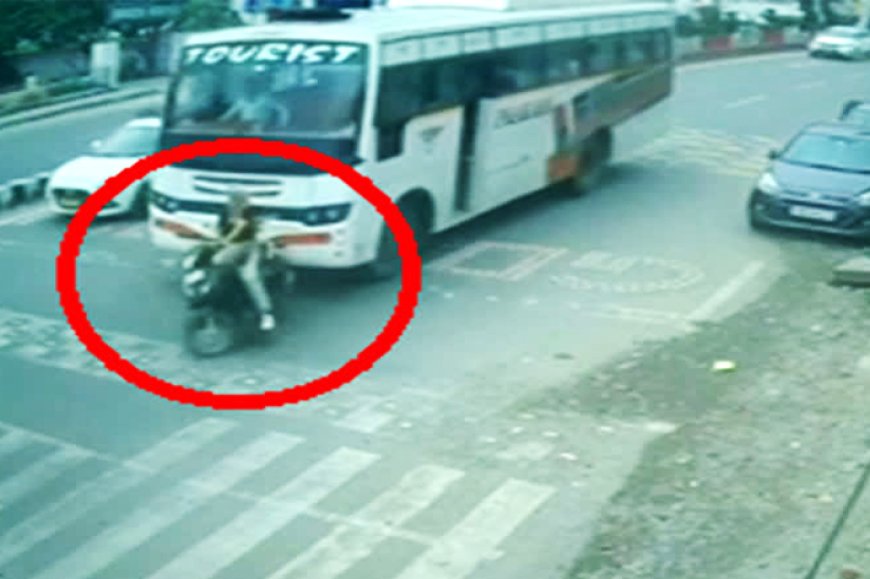 देहरादून में प्राइवेट बस की चपेट में आकर स्कूटी सवार युवती की मौत
