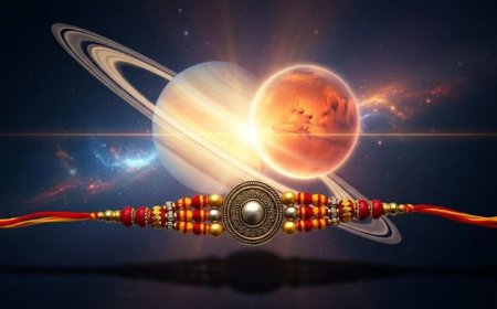 रक्षाबंधन 2025 पर शनि-मंगल का दुर्लभ योग, ये राशि वाले होंगे भाग्यशाली!