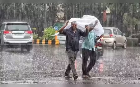 दिल्ली में सावन की विदाई और रक्षाबंधन पर बारिश- जलभराव और उड़ानों में देरी