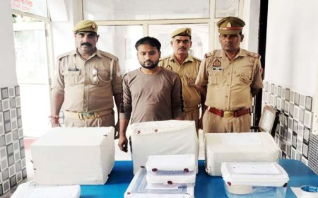कोतवाली पुलिस ने गिरफ्तार किया आरोपी, 100 रुपये में बनाता था SSP से CMO की मोहर