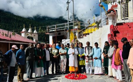 प्राकृतिक आपदा के बावजूद धराली-हर्षिल-मुखबा में 79वां स्वतंत्रता दिवस देशभक्ति के साथ मनाया गया