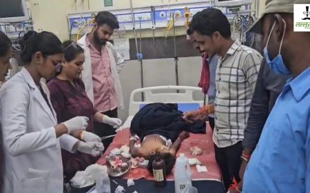 छत्तीसगढ़ क्राइम न्यूज़: 13 वर्षीय बच्चे पर चाकू से हमला, जान बचाने के लिए किया मरने का नाटक, आरोपी फरार