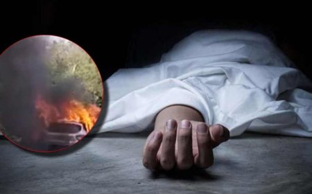 रामपुर में भीषण कार आग से युवक की मौत, सुरक्षा पर करने होंगे नए विचार