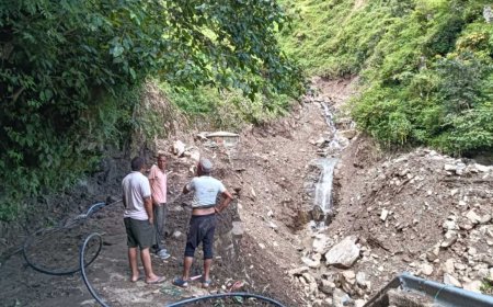 रुद्रप्रयाग में भारी वर्षा के चलते तालजामण पेयजल लाइन हुई दुरुस्त – प्रशासन की तत्परता ने दी राहत