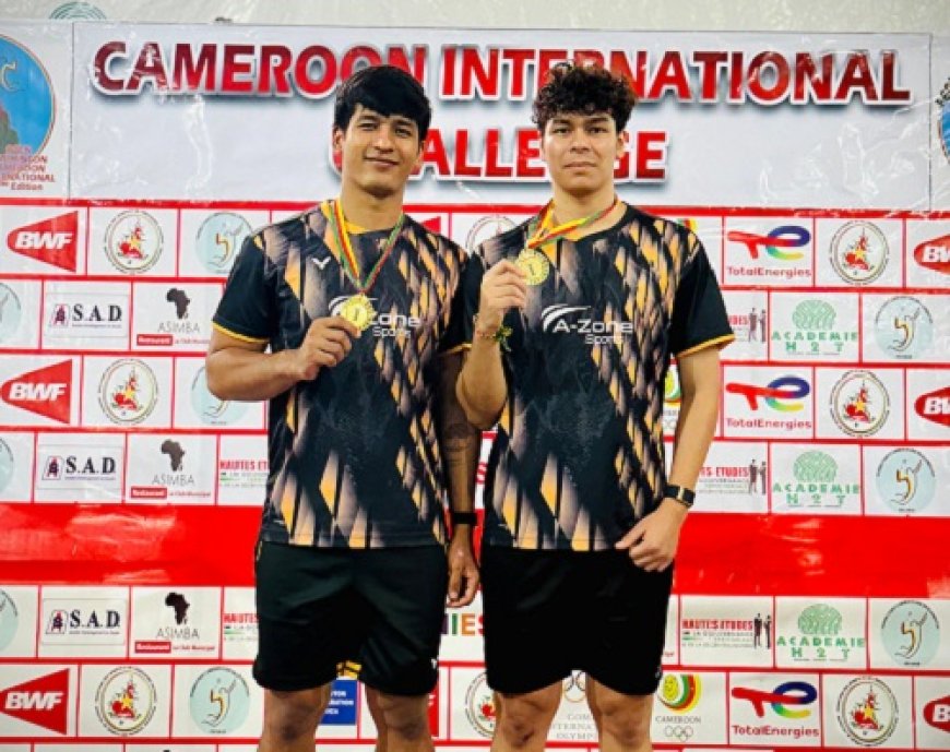 ध्रुव रावत ने Cameroon International 2025 में मचाया धमाल, जीते स्वर्ण एवं कांस्य पदक