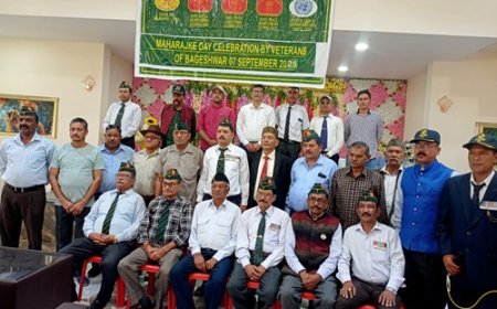 कुमाऊं रेजीमेंट ने धूमधाम से मनाया महाराज के दिवस, वीर शहीदों को दी श्रद्धांजलि