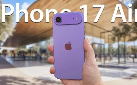 iPhone 17 Air: सबसे पतला iPhone लॉन्च, जानें नए धांसू फिचर्स
