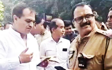 उत्तरकाशी के विधायक संजय डोभाल और पुलिस के बीच मसूरी में हुआ झड़प