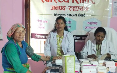 रुद्रप्रयाग में कैंसर स्क्रीनिंग, 7663 लोगों की हुई जांच