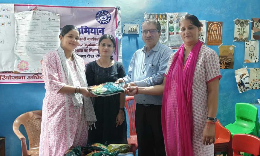 मुनि की रेती ढलवाला में महिलाओं और बच्चों को पोषण किट का वितरण: एक आवश्यक पहलकदमी