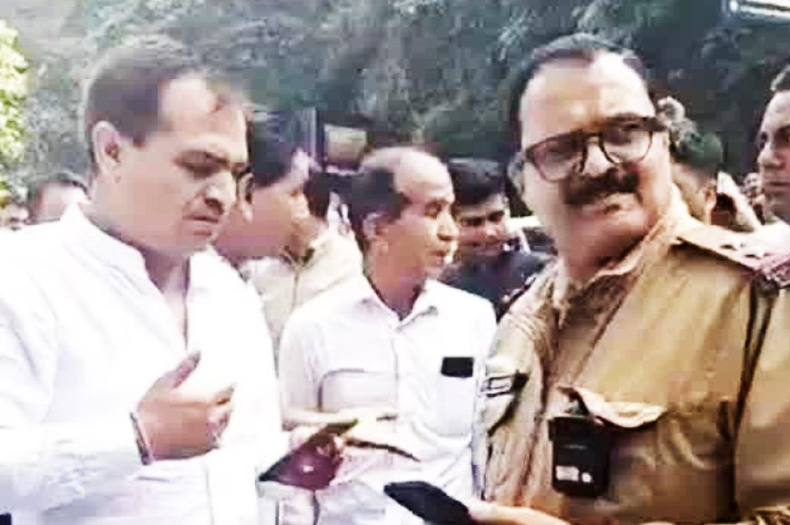 उत्तरकाशी के विधायक संजय डोभाल और पुलिस के बीच मसूरी में हुआ झड़प