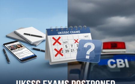 यूकेएसएसएससी परीक्षा अपडेट: 5 अक्टूबर परीक्षा स्थगित, 12 अक्टूबर पर भी अनिश्चितता
