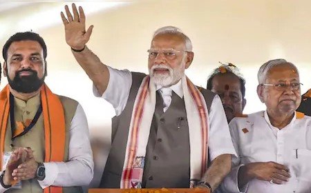 बिहार विधानसभा चुनावः एनडीए में सीट बंटवारे का ऐलान, बीजेपी-जेडीयू 101-101 सीटों पर लड़ेगी चुनाव, चिराग को 29 तथा जीतन राम मांझी को मिली 6 सीटें