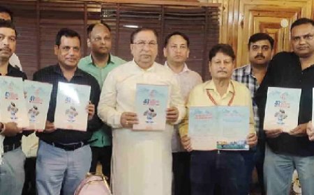 देहरादून बनेगा जनसंपर्क संवाद का केंद्र, दिसंबर में होगा राष्ट्रीय सम्मेलन, सांसद बंसल ने किया ब्रोशर का विमोचन..