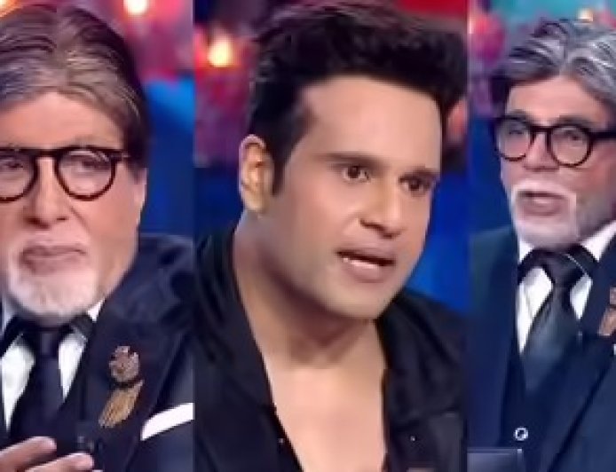 KBC 17 दिवाली स्पेशल: सुनील ग्रोवर ने बिग बी का निभाया रोल, कृष्णा ने पूछा अमिताभ का चार्ज