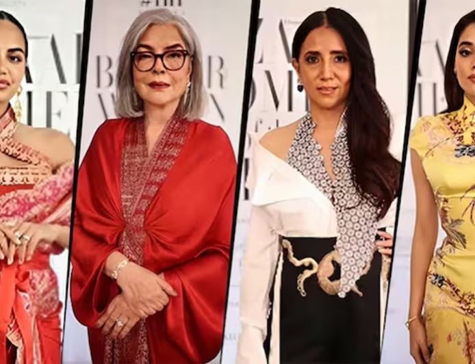 जाह्नवी कपूर बनीं बेस्ट एक्ट्रेस, जीनत अमान को मिला आइकन ऑफ द ईयर का सम्मान - हार्पर्स बाजार वीमेन ऑफ द ईयर 2025