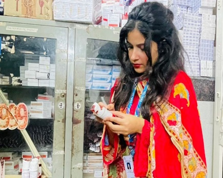 अल्मोड़ा: मेडिकल स्टोर किए चेक, कफ सिरप के दो नमूने जांच को भेजे