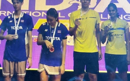 अल्मोड़ा के ध्रुव रावत ने जमाई धाक, थाईलैंड की जोड़ी को हराकर स्वर्ण पदक जीता