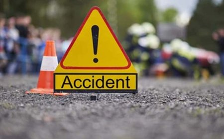 तेज रफ्तार ट्रक ने बाइक सवार मां बेटे को मारी जोरदार टक्कर, दोनों की घटनास्थल पर ही मौत