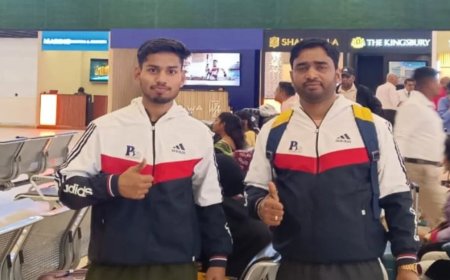 योगी सरकार की खेल नीति का कमाल : UP के गुरु-शिष्य की जोड़ी ने कोलंबो में जीता गोल्ड-सिल्वर मेडल, देश का नाम किया रोशन