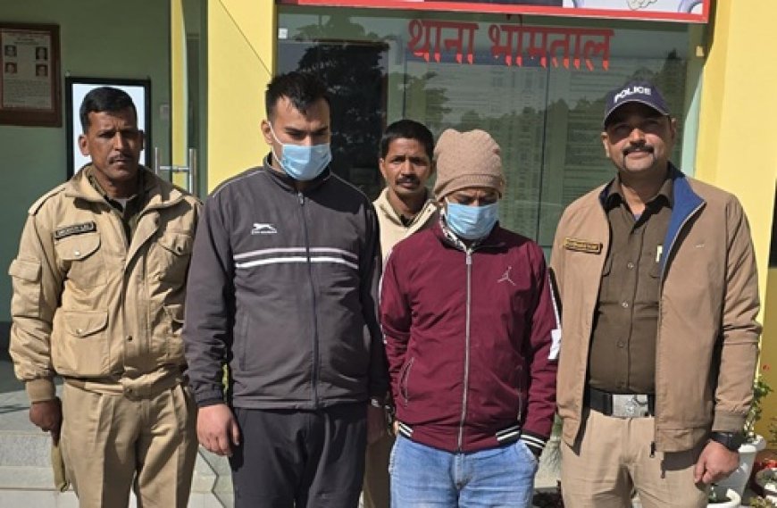 महिला से छेड़छाड़ और अपहरण के प्रयास के दो आरोपी गिरफ्तार