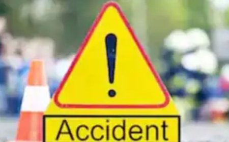 दर्दनाक सड़क हादसा : कार ट्रैक्टर-ट्रॉली से टकराई, दो की मौत, दो युवक गंभीर घायल