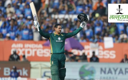 IND vs SA 3rd ODI: क्विंटन डी कॉक ने भारत के खिलाफ शतक जड़कर रचा इतिहास, कई दिग्गजों को पीछे छोड़ा