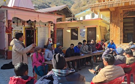 “ग्राम सभा के ऐतिहासिक फैसले: प्रकृति संरक्षण से नशा-निरोध तक बदलेगी गांव की तस्वीर”