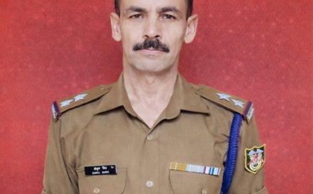 ITBP इंस्पेक्टर गोकुल सिंह का सैन्य सम्मान के साथ अंतिम संस्कार