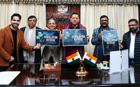 मुख्यमंत्री ने ‘द ग्रेट हिमालयन रेस्क्यू’ डॉक्यूमेंट्री के टीज़र और पोस्टर का किया विमोचन… 