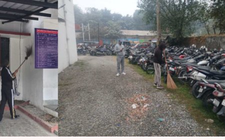 अब हर रविवार पुलिसकर्मी थाने की करेंगे साफ-सफाई, 1 घंटे श्रमदान के निर्देश