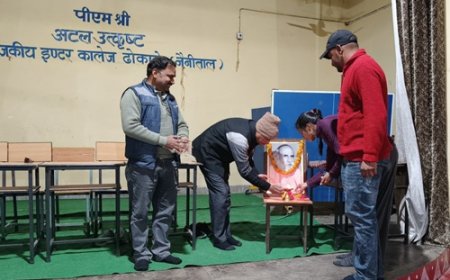 जीआईसी ढोकाने में ‘लोक संस्कृति दिवस’ की धूम