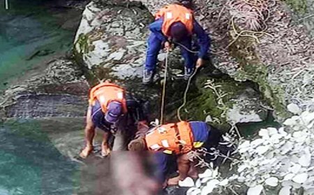 कल से था लापता: होमगार्ड का शव खाई से बरामद