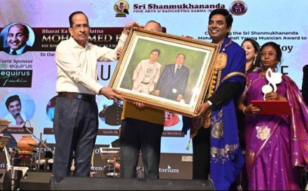 मिरन राय को मुम्बई में मिला मोहम्मद रफी यंग म्यूजिशियन अवार्ड