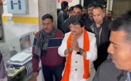 दूषित पानी पीने से दर्जनों बीमार: 35 लोग अस्पताल में भर्ती, देखने पहुंचे मंत्री