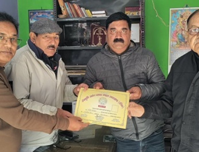 रानीखेत: यतीश रौतेला ने देवभूमि उद्योग व्यापार मंडल के जिलाध्यक्ष पद की जिम्मेदारी संभाली