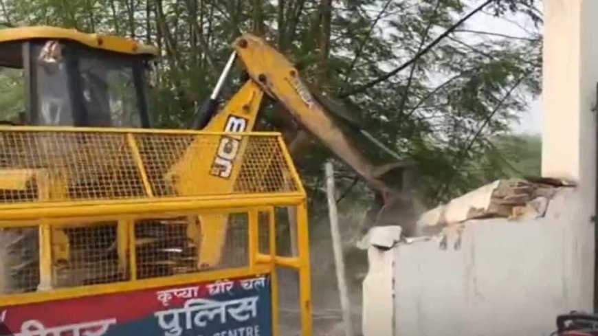 बिहार में बुलडोजर एक्शन पर बढ़ी सियासत, कांग्रेस ने सरकार पर लगाया भेदभाव का आरोप