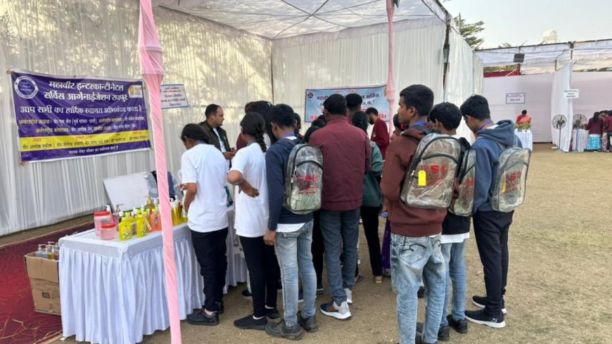 रायपुर में पांच दिवसीय निःशुल्क 25वां राष्ट्रीय दिव्यांगजन स्किल डेवलपमेंट शिविर शुरू, देशभर के हजारों दिव्यांग बच्चों को बनाया जा रहा आत्मनिर्भर