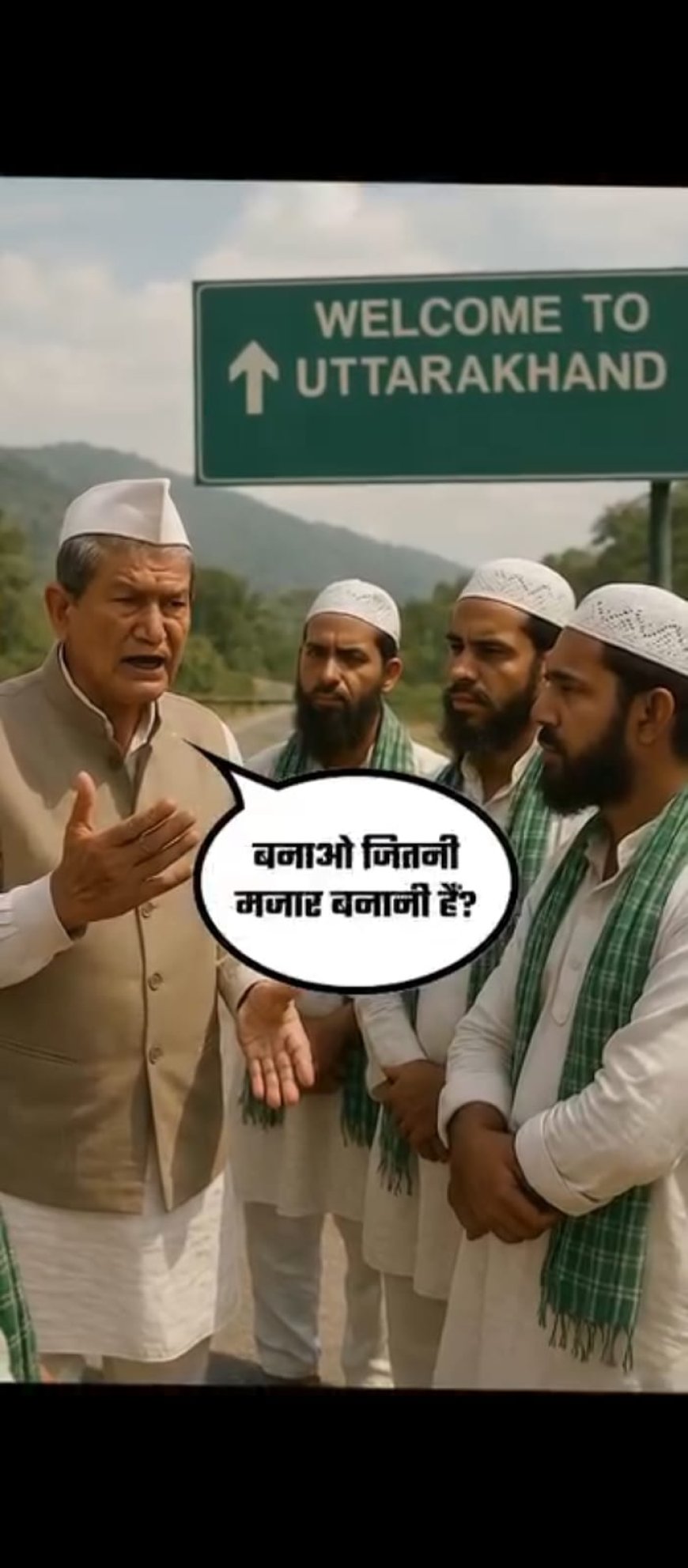 Ai विडियो की कहानी ,”जिहाद शरणम् गच्छामि”