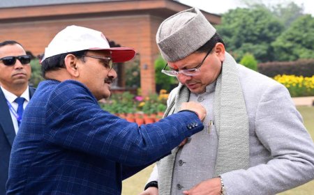 भारतीय रेड क्रॉस सोसाइटी के आजीवन सदस्य बने सीएम धामी, संस्था की भूमिका को सराहा