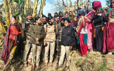 वन कर्मियों को रस्सियों से बांधा, 02 घंटे तक बनाया बंधक