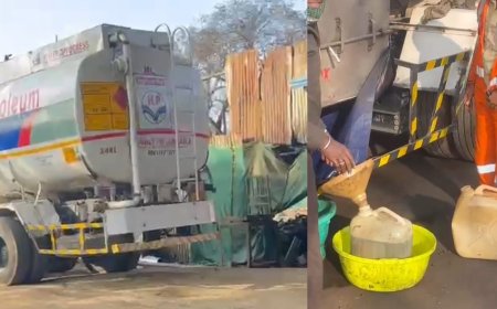 कबाड़ की आड़ में ट्रकों से डीजल चोरी : पुलिस ने रेड मारकर 1 लाख से ज्यादा का अवैध डीजल किया जब्त, कबाड़ी गिरफ्तार