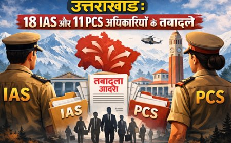 उत्तराखंड: 18 IAS और 11 PCS अधिकारियों के तबादले, देखें पूरी सूची