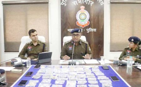 अंतर्राज्यीय चोरी गिरोह का पर्दाफाश, 5 आरोपी गिरफ्तार, 68 लाख के जेवर जब्त