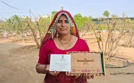 Rajasthan News: सीकर की बेटी को राष्ट्रपति भवन से न्योता, राजस्थान में सेब उगाकर रचा नया इतिहास