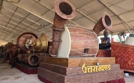 भारत पर्व 2023 में “आत्मनिर्भर उत्तराखण्ड” झांकी की विशेष प्रदर्शनी